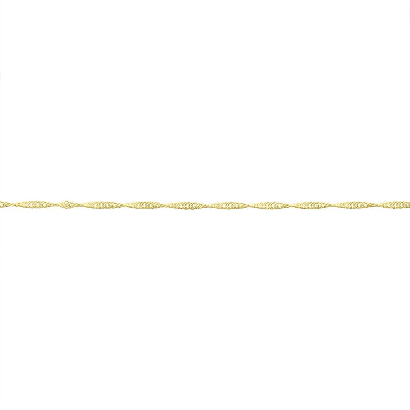 Damen Singapurkette Gold 375  - Halsketten Damen | OROVIVO