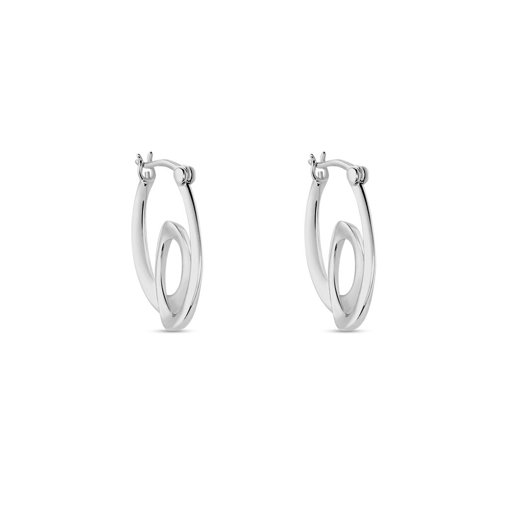 ANNA Damen Creolen Silber 925