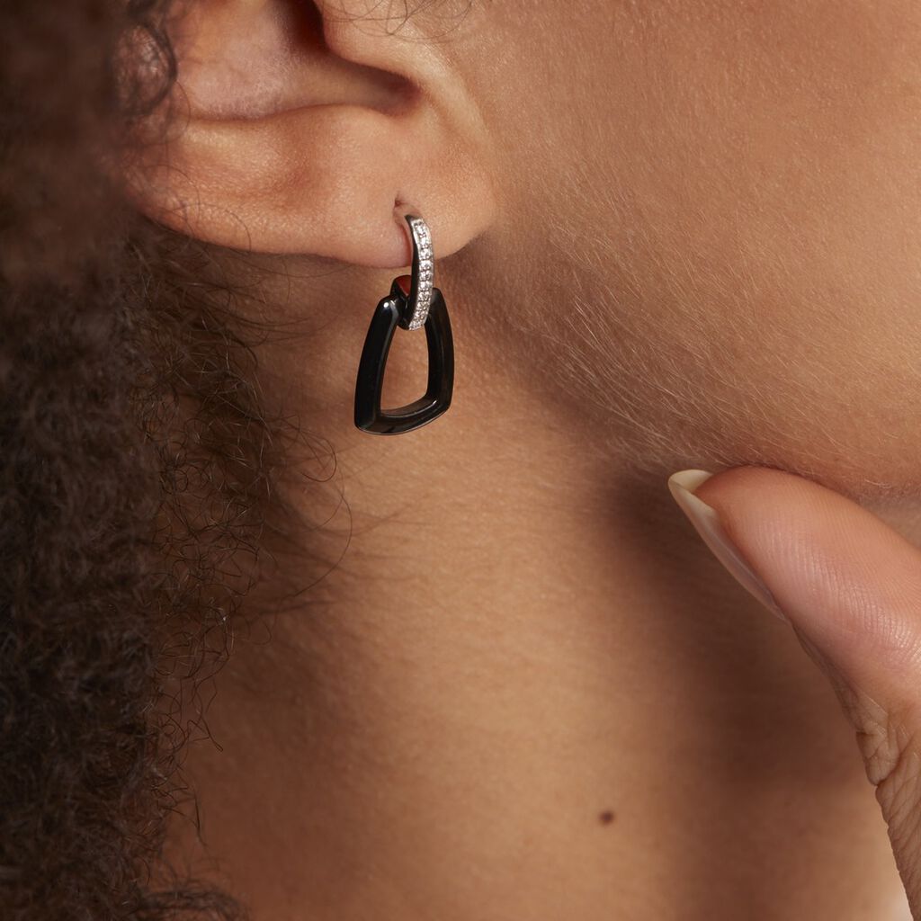 Boucles D'oreilles Argent  - Spannringe Damen | OROVIVO