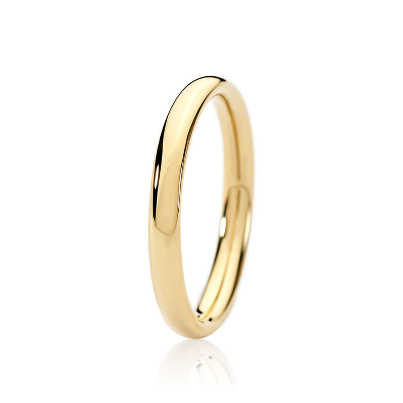 Unisex Ring Gold 585 Simplo - Ringe Unisex | OROVIVO