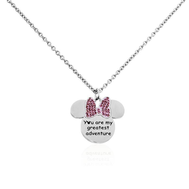 Collier Disney Acier Weiss Cristaux - Spannringe Damen | OROVIVO