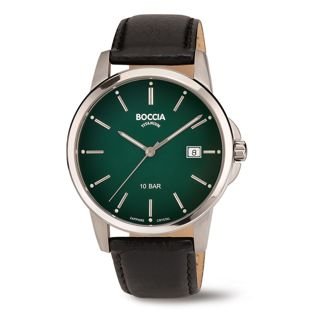 Boccia Herrenuhr Titanium 3633-02 Quarz - Armbanduhren Herren | OROVIVO