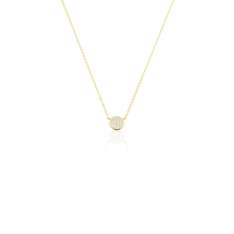 Collier Or Jaune Burak Oxyde De Zirconium - Spannringe Damen | OROVIVO