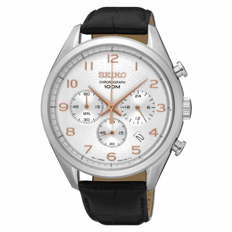 Montre Seiko Classique Homme Blanc - Spannringe Herren | OROVIVO