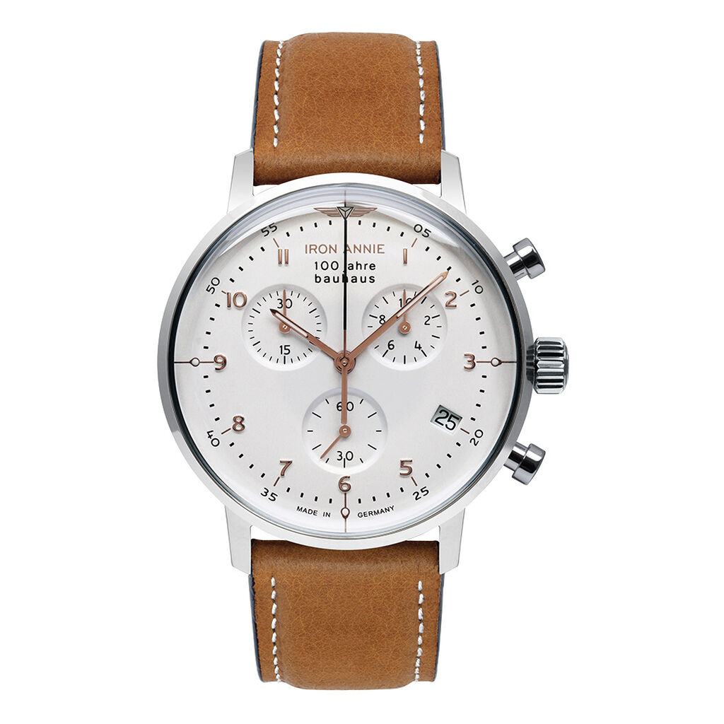 Iron Annie Herren Fliegeruhr Bauhaus 5096-4 Quarz - Armbanduhren Herren | OROVIVO