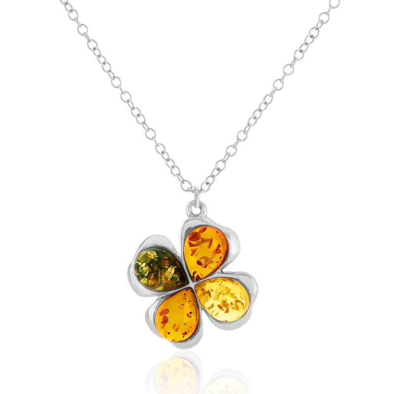Collier Argent Ambre - Spannringe Damen | OROVIVO