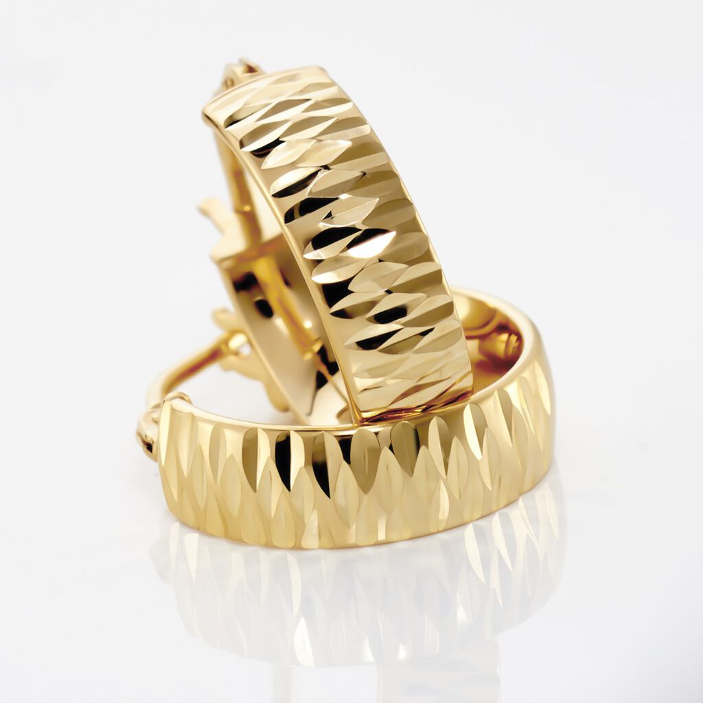 Damen Creolen Gold 375 (9 Karat) - Creolen Damen | OROVIVO