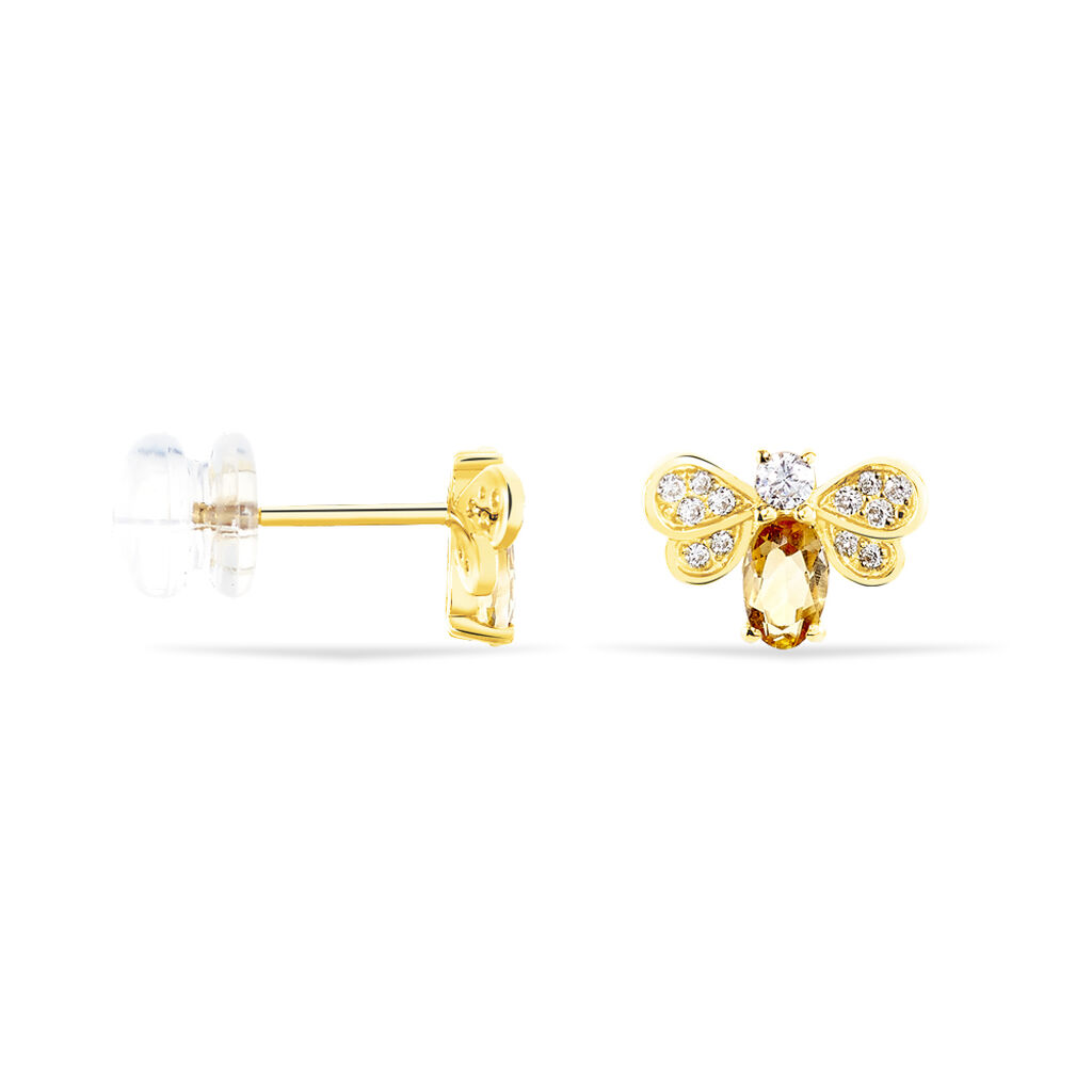 Boucles D'oreilles Or Jaune Maela - Spannringe Damen | OROVIVO