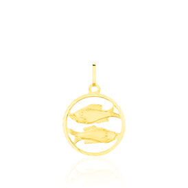 Unisex Anhänger Gold 333 Sternzeichen Fisch - Personalisierte Geschenke Unisex | OROVIVO