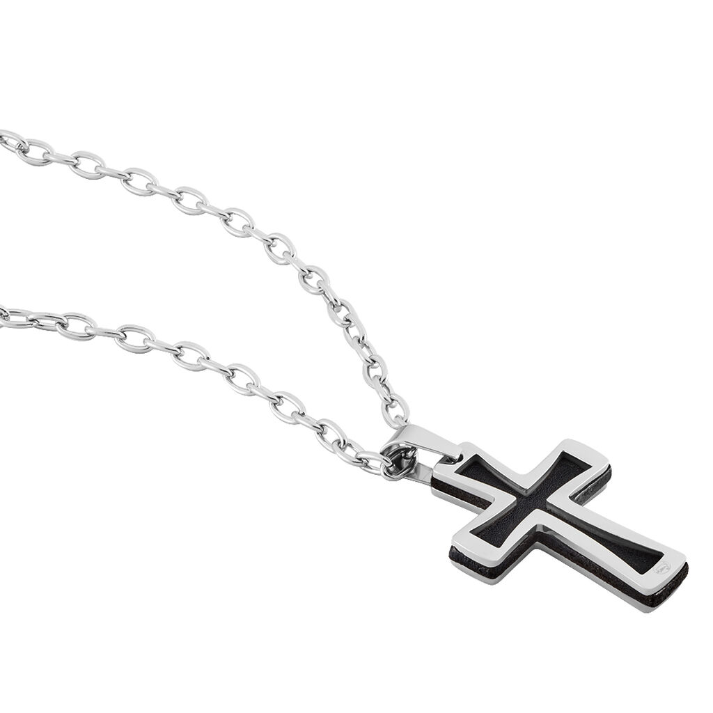 Herren Kette Stahl Kreuz - Halsketten Herren | OROVIVO