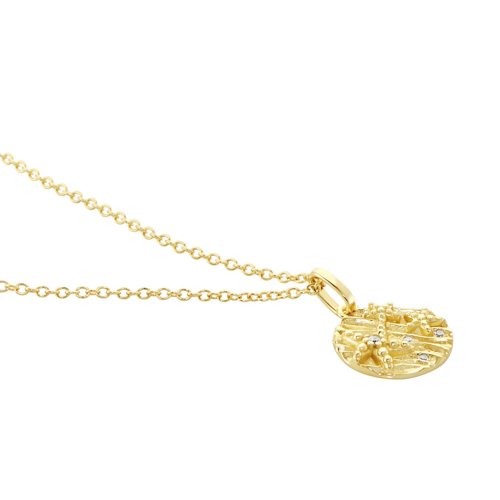 Damen Halskette Silber 925 Vergoldet - Ketten mit Anhänger Damen | OROVIVO
