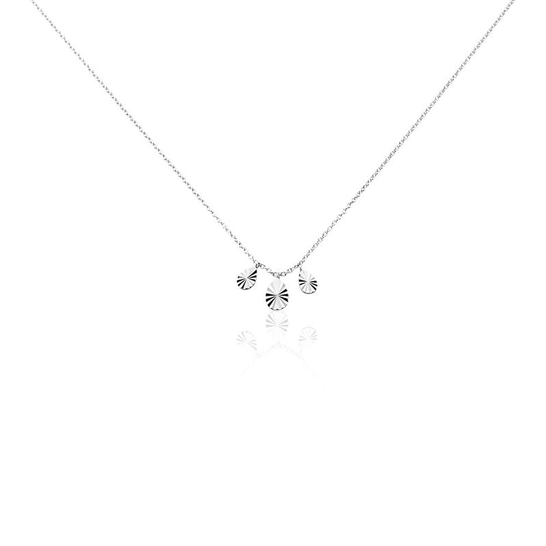 SUZA Damen Collier Silber 925 Tropfen - Halsketten Damen | OROVIVO