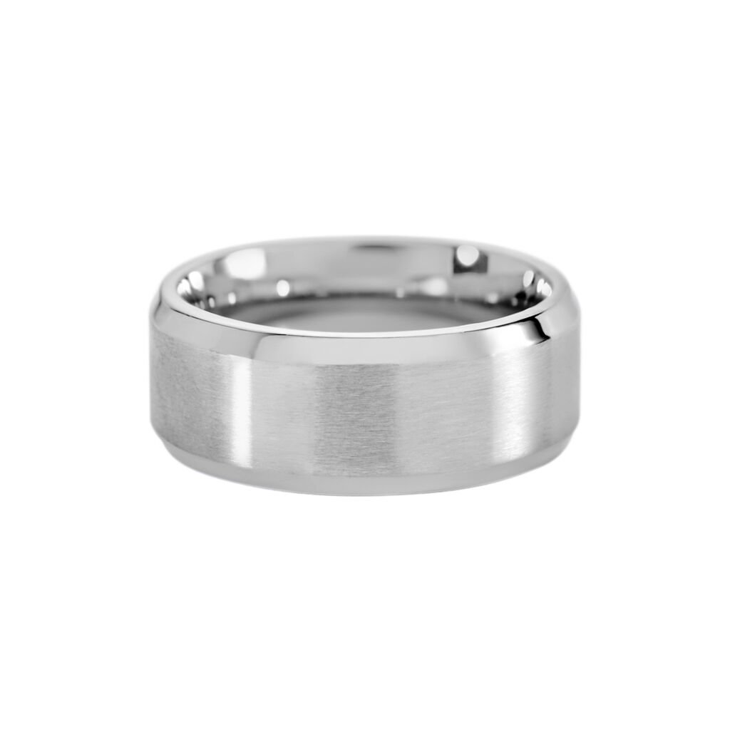 BOND Unisex Ring Edelstahl B 8 mm