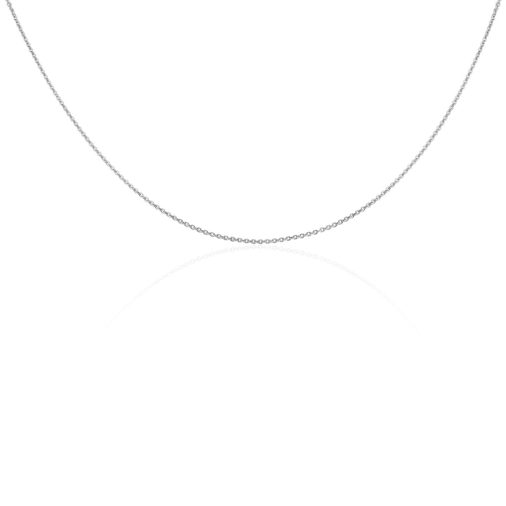 Damen Ankerkette Weißgold 375  - Halsketten Damen | OROVIVO