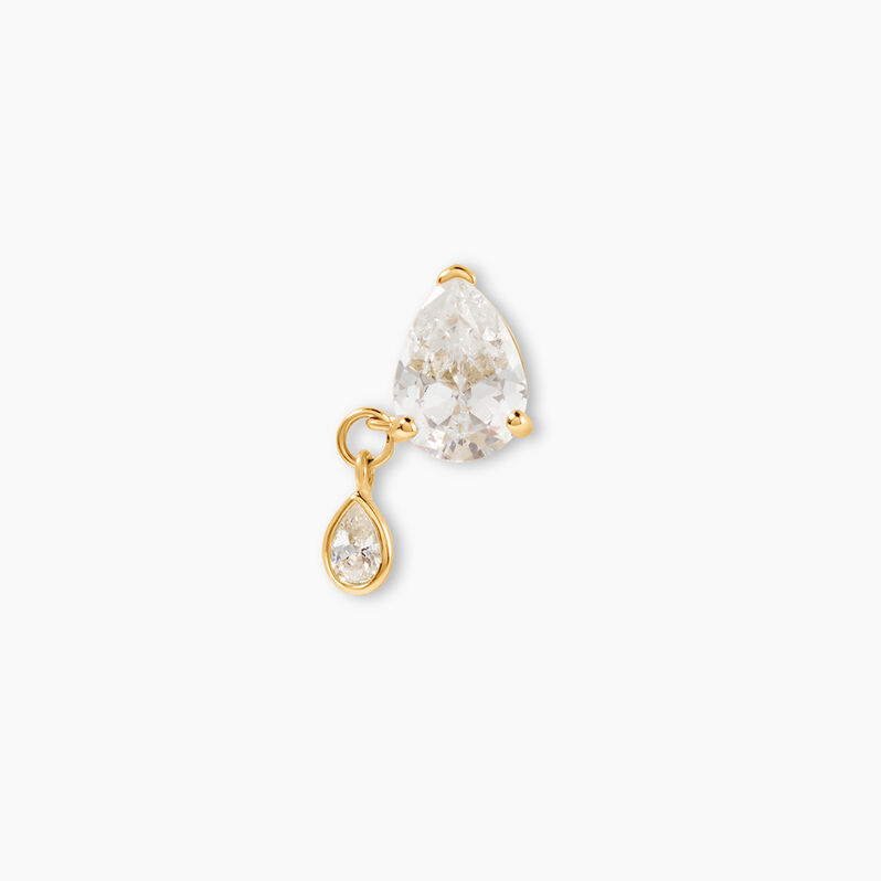 Piercing Goodwin Or Jaune Oxyde De Zirconium - Spannringe Damen | OROVIVO