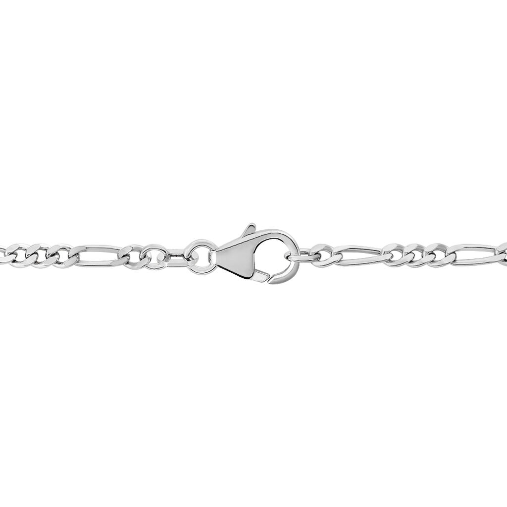Unisex Id Armband Figarokette Silber 925  - Armbänder mit Gravur Unisex | OROVIVO