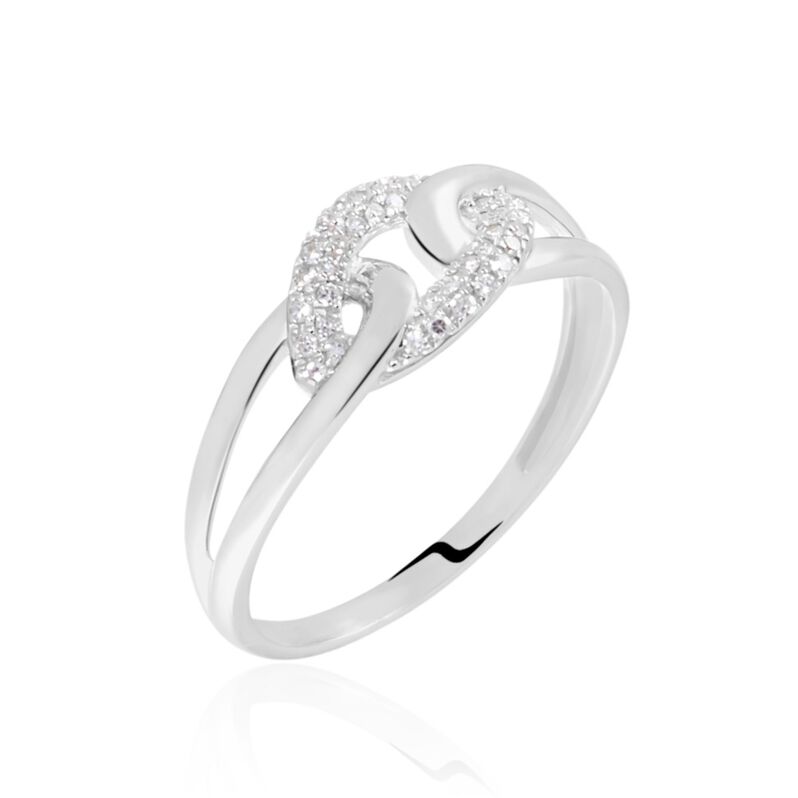 Bague Simonara Or Weiss Diamant - Spannringe Damen | OROVIVO