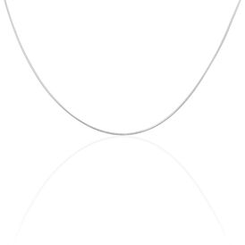 Damen Schlangenkette Weißgold 333 42cm - Ketten ohne Anhänger Damen | OROVIVO