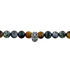NUSRET 1 Herren Armband Edelstahl Labradorit Multicolour Ball