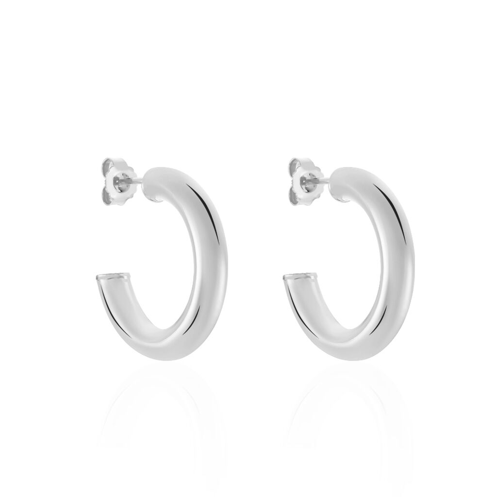 Damen Steckcreolen Silber 925 - Creolen Damen | OROVIVO