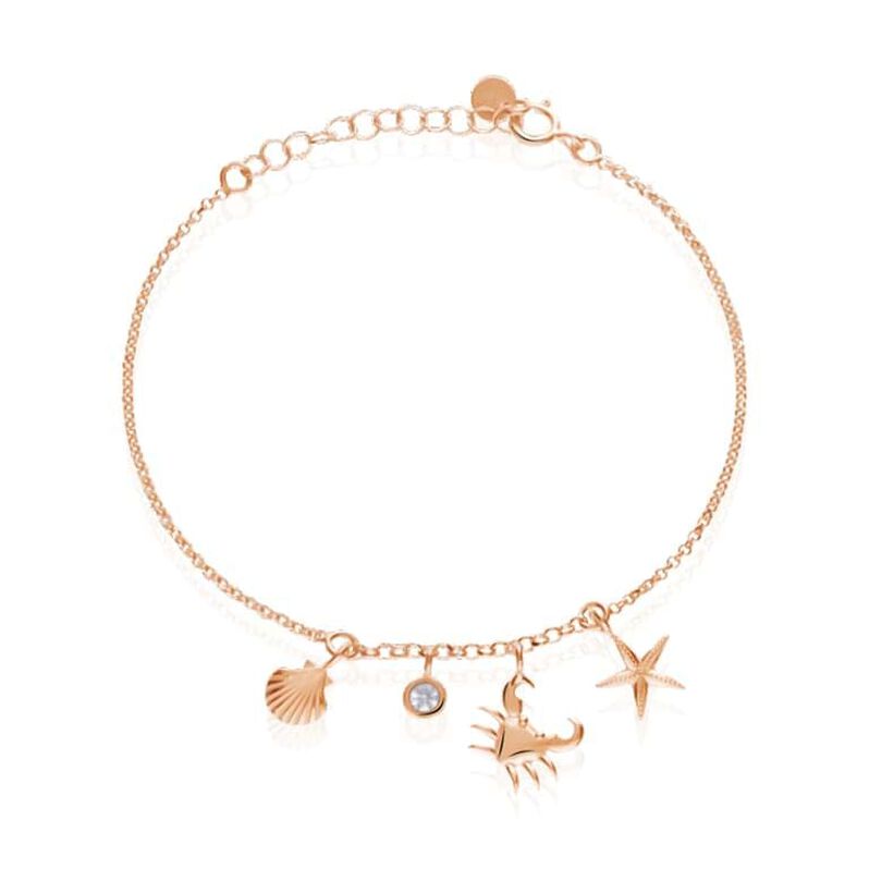 Bracciale Silver Collection Argento Rosa Cubic Zirconia - Spannringe Damen | OROVIVO