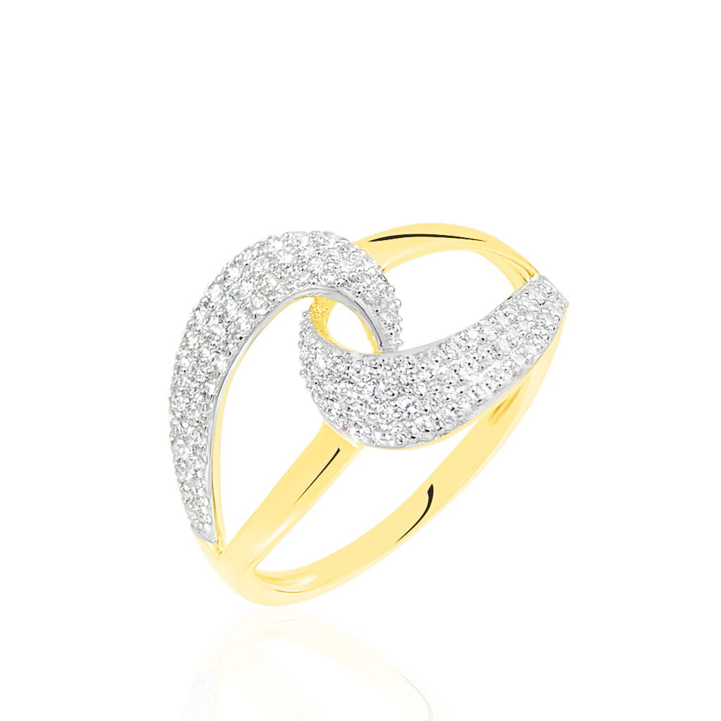 Ring Gelbgold 375 - Spannringe Damen | OROVIVO