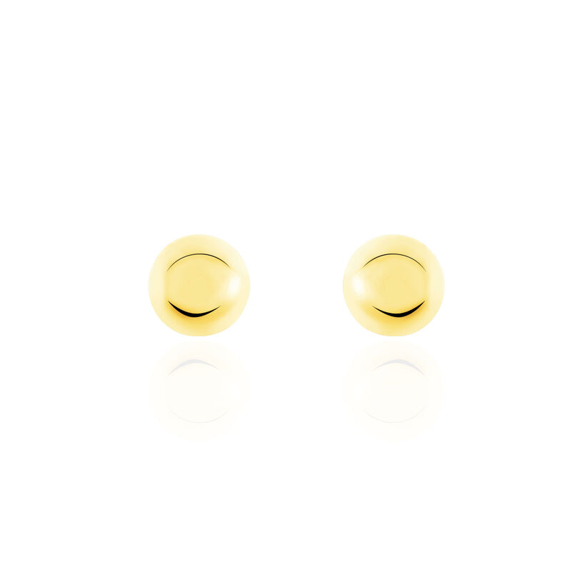 Damen Ohrstecker Gold 375 Kugel 4mm - Ohrstecker Damen | OROVIVO