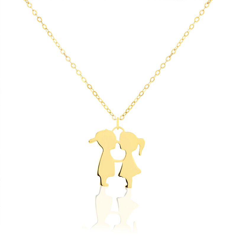 Collier Or Jaune - Spannringe Damen | OROVIVO