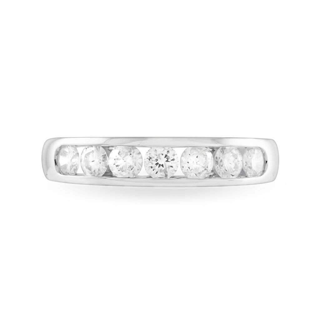 Alliance Giulia Or Blanc Diamant - Spannringe Damen | OROVIVO