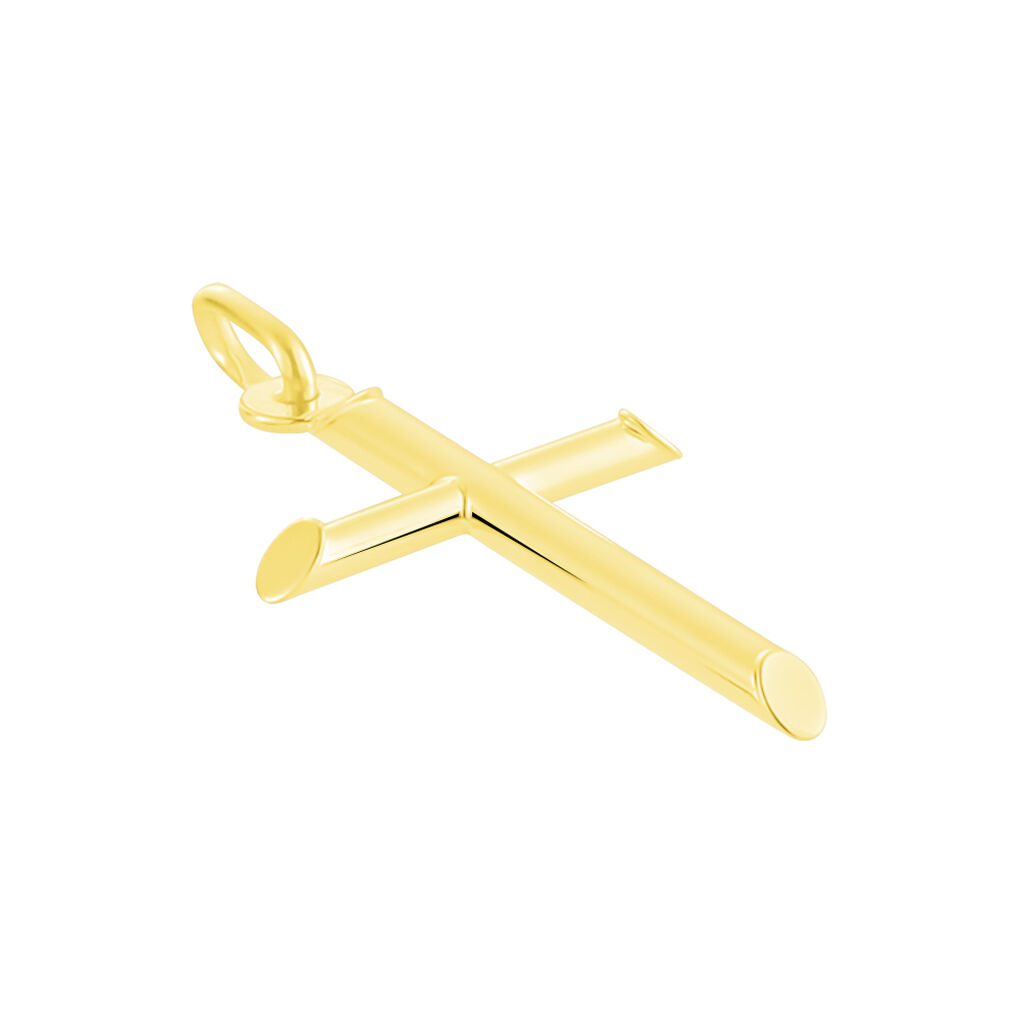 Kreuz Anhänger Gold 375 Joel - Schmuckanhänger Unisex | OROVIVO