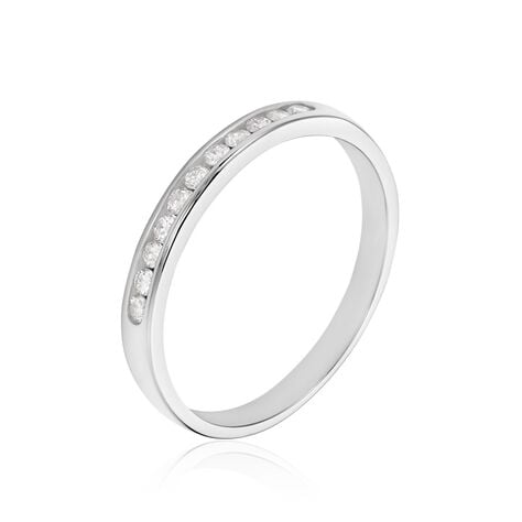 Damen Ring Weißgold 750 Diamant 0,17ct Memo Jata  - Ringe mit Stein Damen | OROVIVO