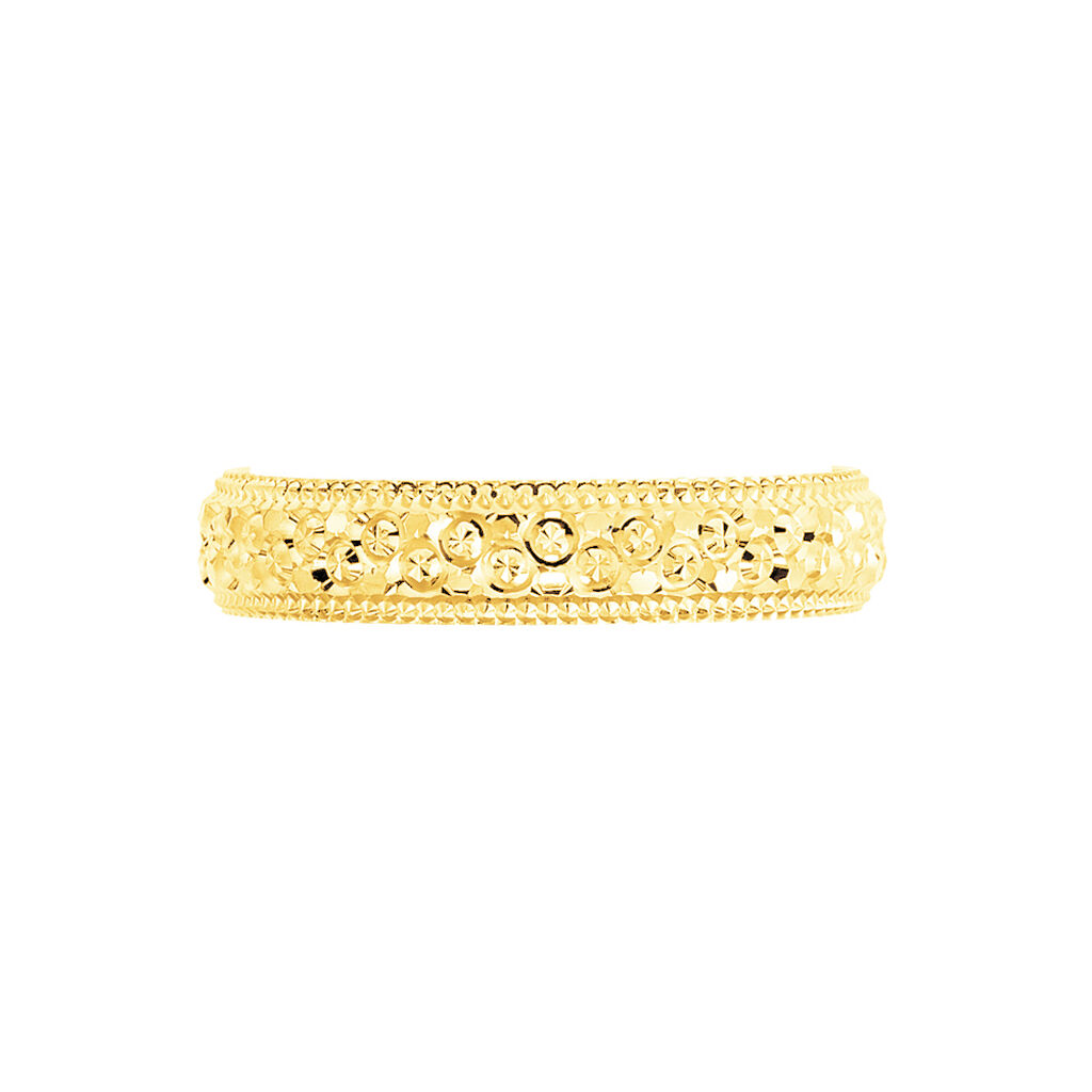Alliance Fantaisie Or Jaune - Spannringe Unisex | OROVIVO
