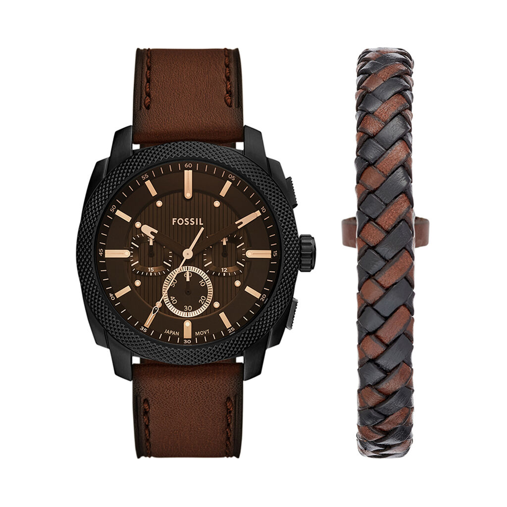 FOSSIL Herrenuhr FS6102SET Quarz