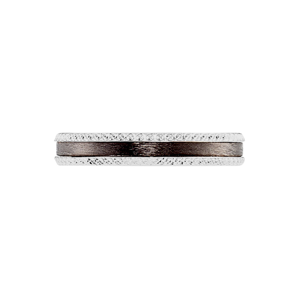 Alliance Or Weiss Noor Carbone 2 Rangs - Spannringe Unisex | OROVIVO