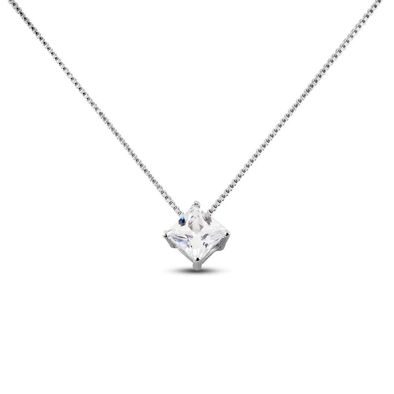 Collana Punto Luce Silver Elegance Argento Rodiato Cubic Zirconia - Spannringe Damen | OROVIVO