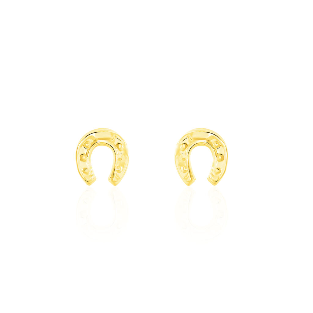 Ohrstecker Gold 375 Hufeisen - Ohrstecker Familie | OROVIVO