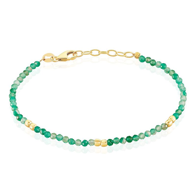 Bracelet Aria Argent Jaune Agate - Spannringe Damen | OROVIVO