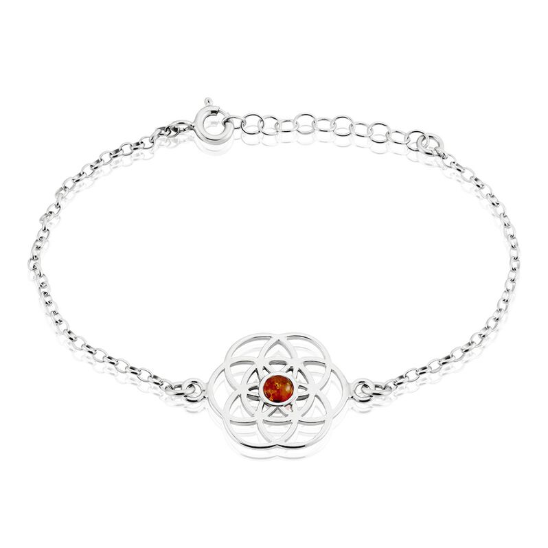 Bracelet Argent Weiss Aeson Ambre - Spannringe Damen | OROVIVO