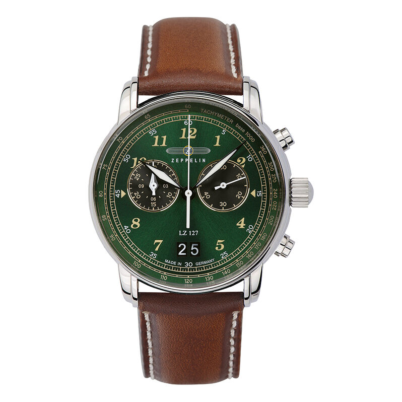 Zeppelin Herrenuhr Graf 8684-4 Quarz-chronograph - Armbanduhren Herren | OROVIVO