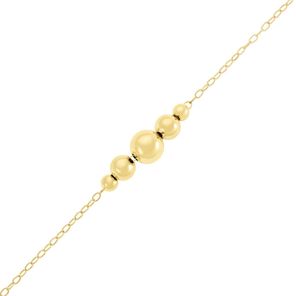 JULE Damen Armband Silber vergoldet 925 B 1,3 mm