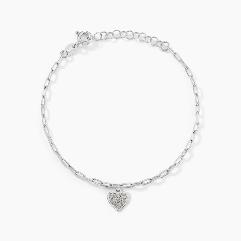 Bracelet Marci Argent Weiss - Spannringe Damen | OROVIVO