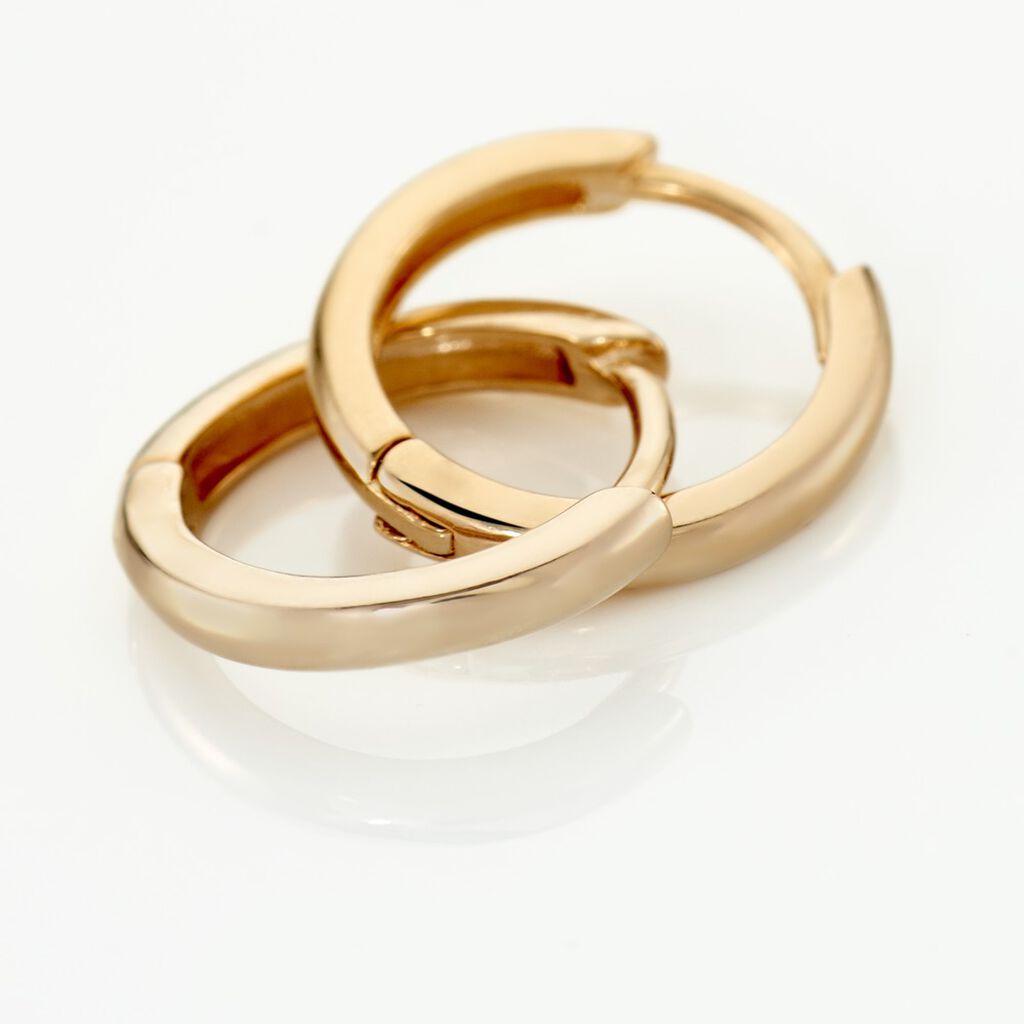 Damen Creolen Vergoldet