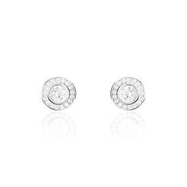 Damen Ohrstecker Silber 925 Zirkonia  - Ohrstecker Damen | OROVIVO