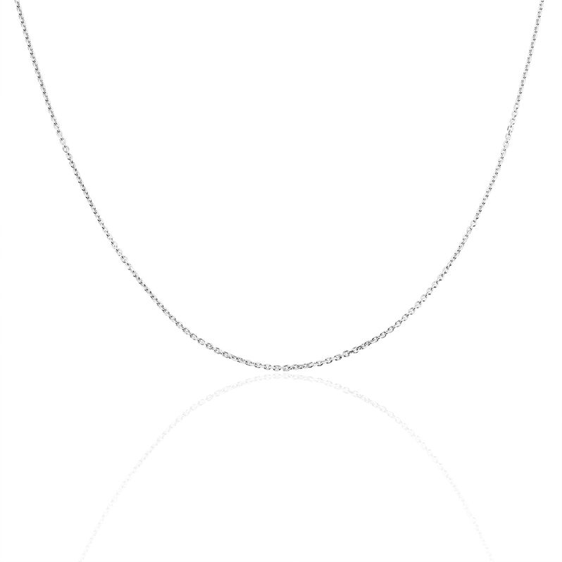 Collier Sautoir Claudine Maille Forçat Argent Blanc - Spannringe Damen | OROVIVO