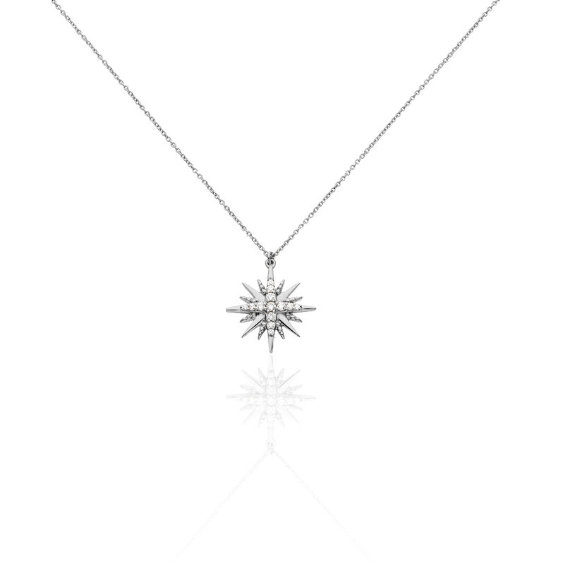 Collier Argent Rhodie Berta - Spannringe Damen | OROVIVO