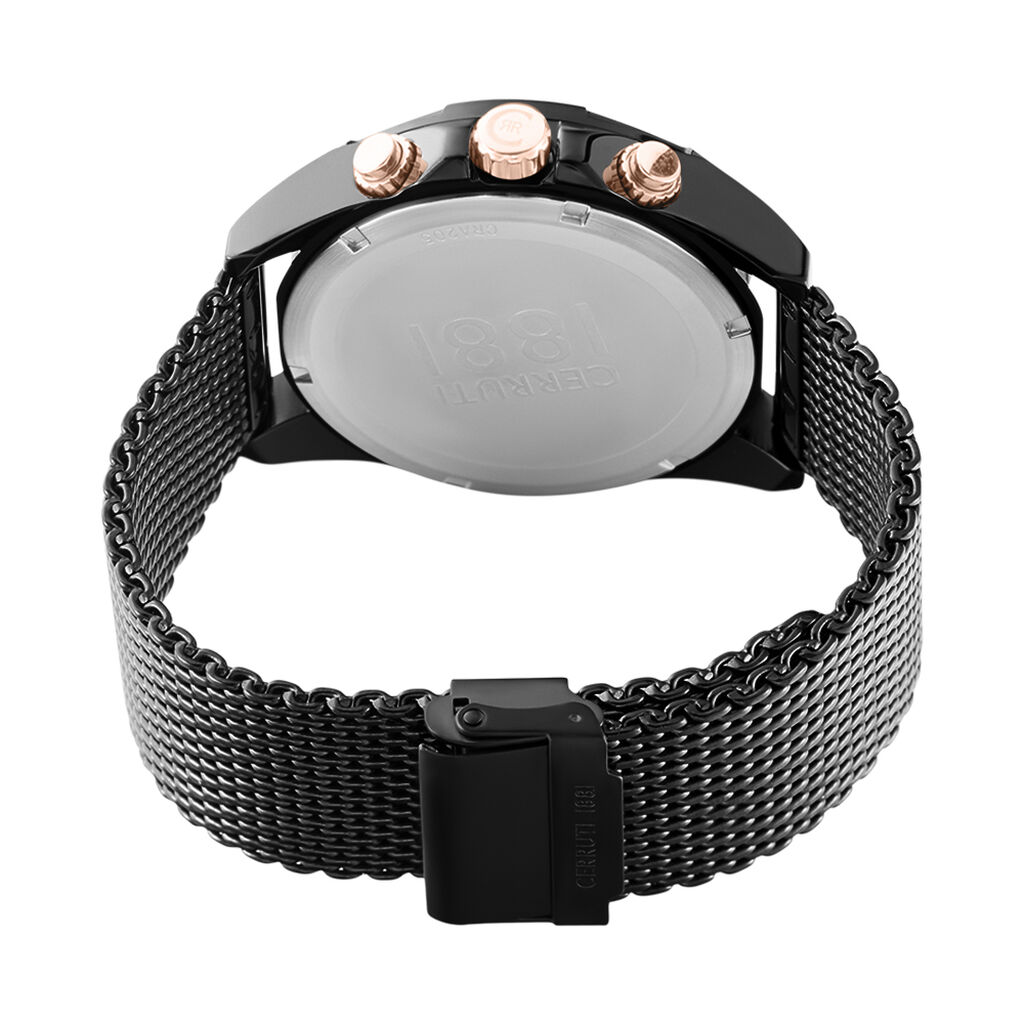Montre Cerruti Melitello Noir - Spannringe Herren | OROVIVO
