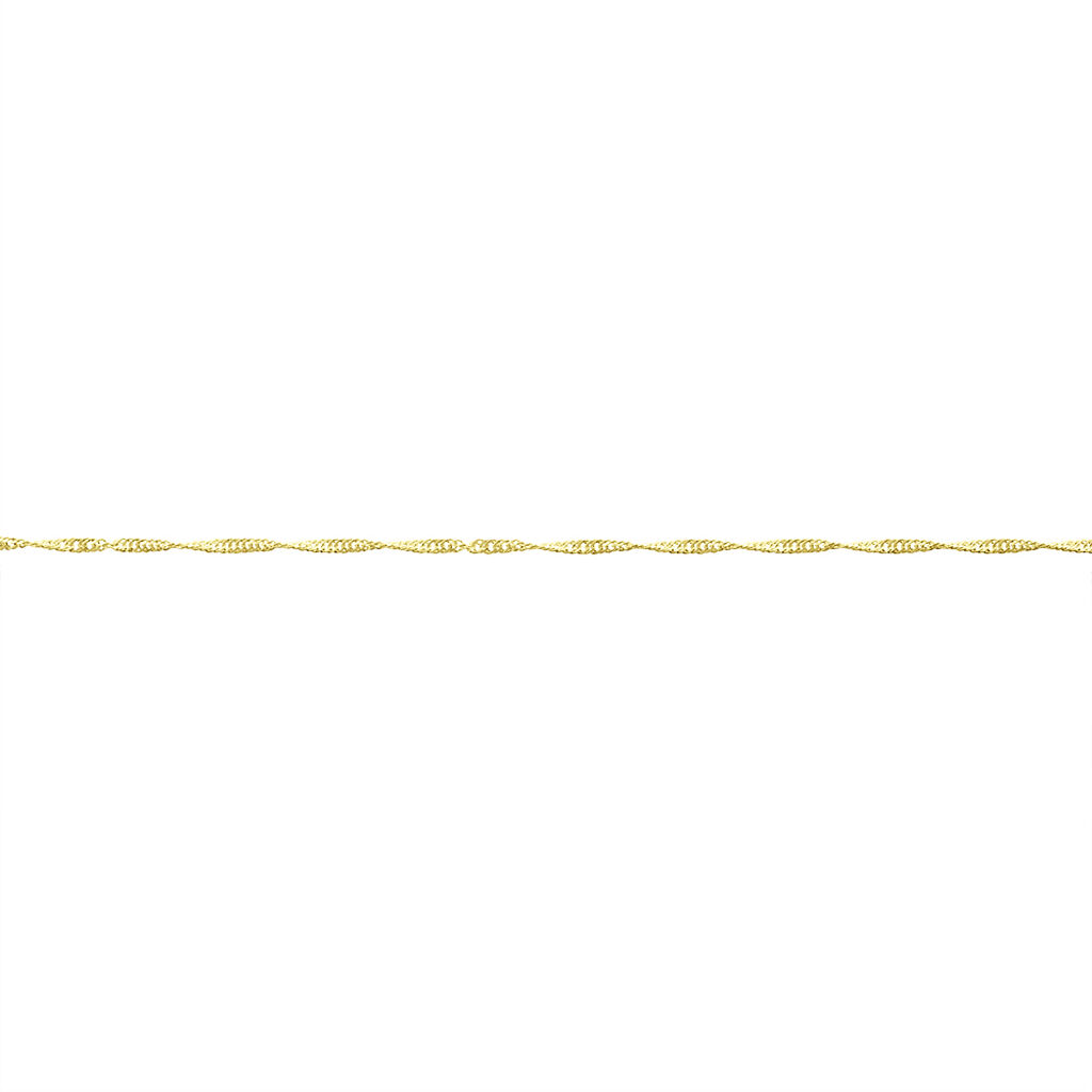 Damen Singapurkette Gold 375  - Halsketten Damen | OROVIVO