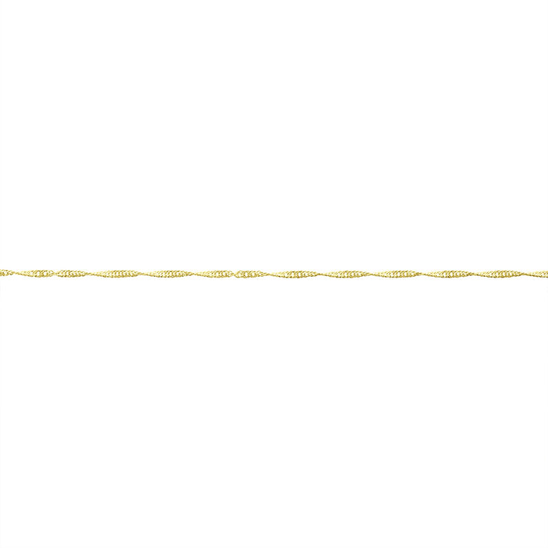 Damen Singapurkette Gold 375  - Halsketten Damen | OROVIVO