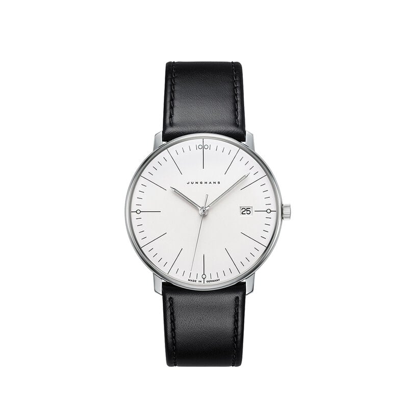 JUNGHANS Herrenuhr Max Bill 41/4817.02 Quarz - Armbanduhren Herren | OROVIVO