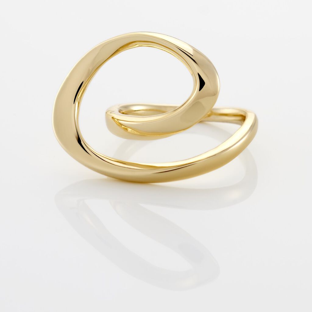 ANNA Damen Ring Silber vergoldet 925 B 1,8 mm